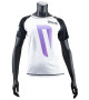 DryGear manga corta blanco/negro/morado