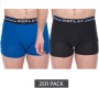 Schwarz/Blau