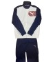 Weiß/Navy