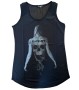 Woman/Skull Print