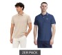 Beige/Blau