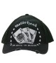 Cotton Cap with Map Embroidery